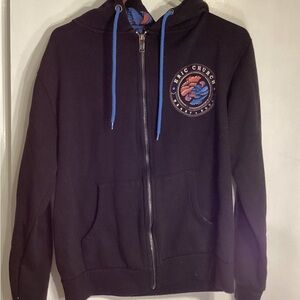Eric Church Black Zip-Up Hoodie